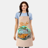 Aloha Retro Surf Van Schürze (Getragen)