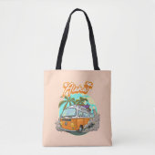 Aloha Retro Surf Van Tasche (Vorderseite)