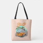 Aloha Retro Surf Van Tasche (Rückseite)
