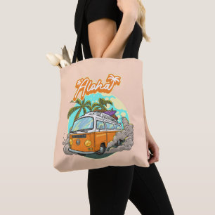 Aloha Retro Surf Van Tasche