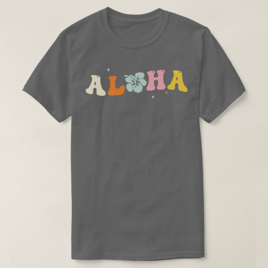 Aloha Retro TShirt (Design vorne)