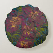 Aloha Rundes Kissen (Rückseite)