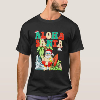 Aloha Santa Tropical im Juli T-Shirt