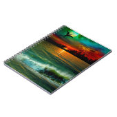 Aloha Schieberdrachenotizbuch Notizblock (Linke Seite)