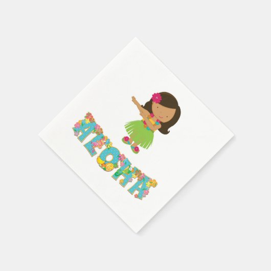 Aloha Serviette (Ecke)