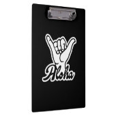 Aloha Shaka Hand, Hang Loose sign Klemmbrett (Rechts)