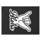 Aloha Shaka Hand, Hang Loose-Zeichen Tischdecke (Vorderseite (Horizontal))