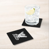 Aloha Shaka Hand, Hang Loose-Zeichen Untersetzer (Vor Ort)