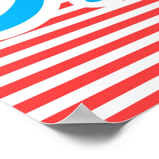 Aloha, Shaka Hand Poster (Ecke)