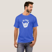 Aloha Shaka Sign Surf T-Shirt (Vorne ganz)