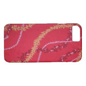 Aloha Shirt Red Leis Hawaiian Case-Mate iPhone Hülle (Rückseite (Horizontal))