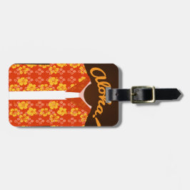 Aloha Shirt Tourist Tag Gepäckanhänger