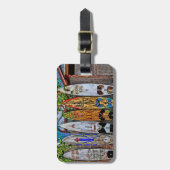 Aloha Sie Gepäckanhänger (Vorderseite vertikal)