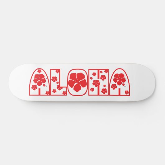 Aloha Skateboard (Horizontal)