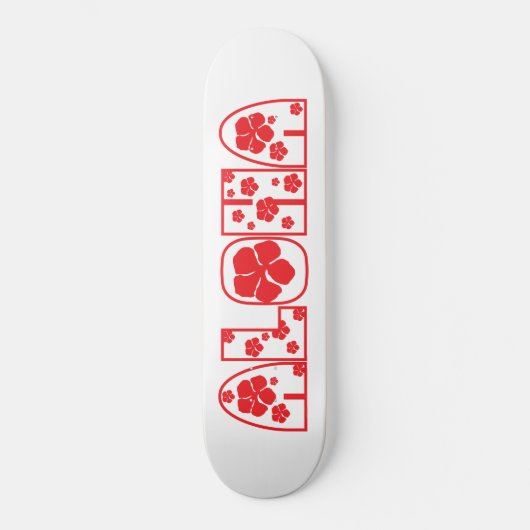 Aloha Skateboard (Vorderseite)
