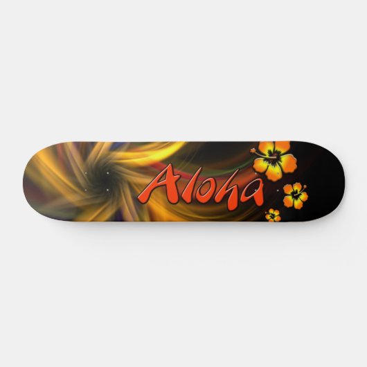 Aloha Skateboard (Horizontal)