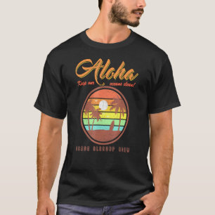 Aloha Snackbar lc Waikiki Cloud for Ocean Cleanup T-Shirt
