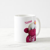 Aloha Sock Monkey (Girl) Kaffeetasse (VorderseiteRechts)