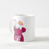 Aloha Sock Monkey (Girl) Kaffeetasse (Vorderseite Links)