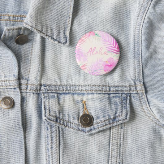 Aloha Sommer Button (Beispiel)