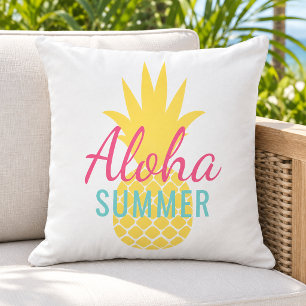 Aloha Sommer Gelbe Ananas Tropisch Kissen