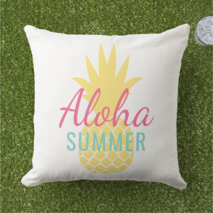 Aloha Sommer Gelbe Ananas Tropisch Kissen