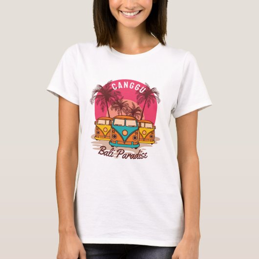Aloha Sommersurfparadies T-Shirt (Vorderseite)