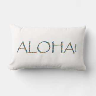 "Aloha!" Spezielles Design Lumbalkissen Lendenkissen