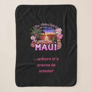 Aloha Spirit Calling (anpassbar) Sherpadecke