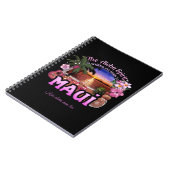 Aloha Spirit ruft mich zurück nach Maui Notizblock (Linke Seite)