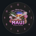 Aloha Spirit ruft mich zurück zu Maui 🌺 Uhr<br><div class="desc">Klicken Sie auf "Personalisieren",  wenn Sie gewollt haben,  um die Chiffren zu entfernen (löschen Sie einfach die 12),  und Sie können auch den unteren Text durch Ihren eigenen ersetzen,  solange es passt (was Sie sehen,  was Sie erhalten). 🌺 Weitere Artikel mit diesem Design: www.zazzle.com/aura2000/maui alohaspirit calling</div>