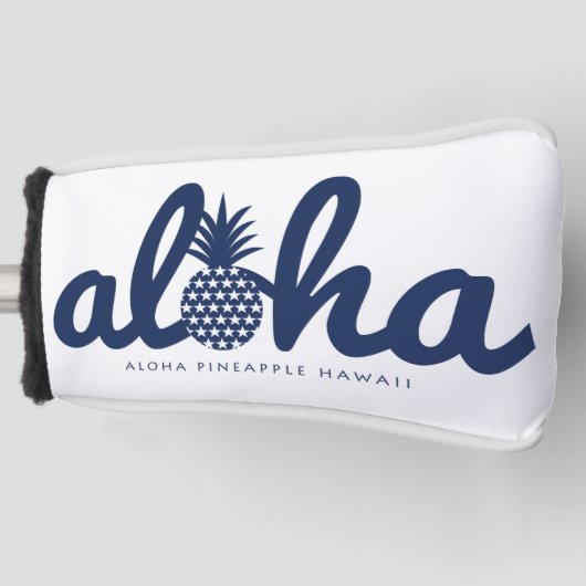 aloha (star) 018navy golf headcover (Vorderseite)
