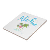 Aloha Strand-hawaiischer Art-Sommer Fliese (Seite)