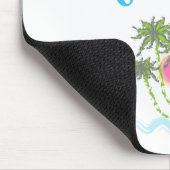 Aloha Strand-hawaiischer Art-Sommer Mousepad (Ecke)
