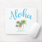 Aloha Strand-hawaiischer Art-Sommer Mousepad (Mit Mouse)
