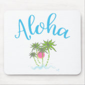 Aloha Strand-hawaiischer Art-Sommer Mousepad (Vorne)