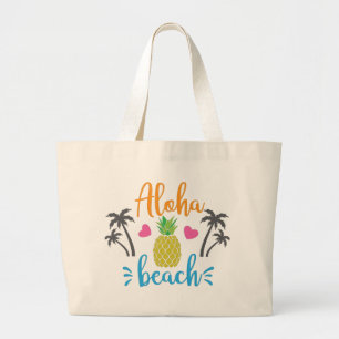 Aloha Strand Jumbo Stoffbeutel