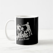 Aloha-Strand-Paradies-Surf-Surfen Kaffeetasse (Links)