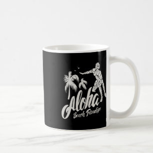 Aloha-Strand-Paradies-Surfen Surfen Kaffeetasse