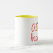 Aloha Strände 11 oz Kombitasse Tasse (Zentrum)