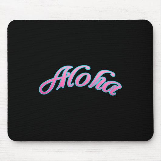Aloha Strände Lustiger Strand Kokosnuss Schirm Get Mousepad (Vorne)