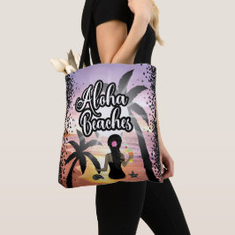 Aloha Strände Sonne und Strand personalisiert Tasche