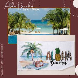 Aloha Strände! Strandtuch