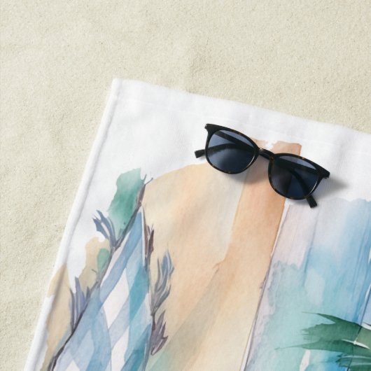 Aloha Strände! Strandtuch (Beispiel)