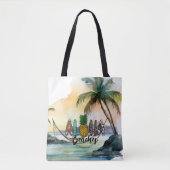 Aloha Strände Tote Tasche (Vorderseite)