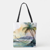 Aloha Strände Tote Tasche (Rückseite)