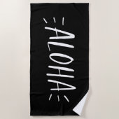 Aloha Strandtuch (Vorderseite)