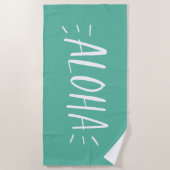 Aloha Strandtuch (Vorderseite)