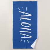 Aloha Strandtuch (Vorderseite)