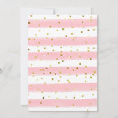 Aloha Summer Ananas Babydusche Einladung (Rückseite)